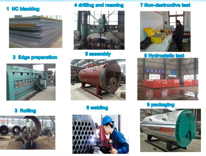 제일 가격 1000 리터 연관 구조 상업적인 Biogas 천연 가스 LPG 산업 보일러