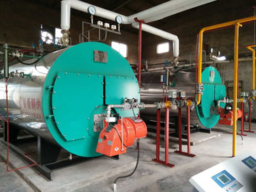 0.5-20T High Efficiency Horizontal Gas Boiler With Good Performance Burner